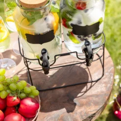 HOMLA Sloik Allos Z Kranikiem Podwojny 2 X 2 L