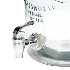 HOMLA Sloik Freya Z Kranikiem Szklany L 6 L