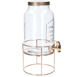 HOMLA Sloik Nerso Z Kranikiem I Podstawka 5,5 L