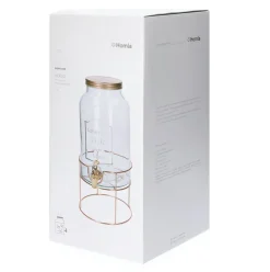 HOMLA Sloik Nerso Z Kranikiem I Podstawka 5,5 L