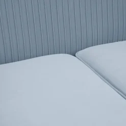 HOMLA Sofa Avant Sofa 2-Osobowa, Welurowa Szara 127X82X81.5 Cm