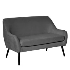 HOMLA Sofa Ella W Tkaninie Ciemnoszara 122X70X84 Cm