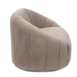 HOMLA Sofa Nottuna Sofa 2-Osobowa Welurowa 127X82X81.5 Cm