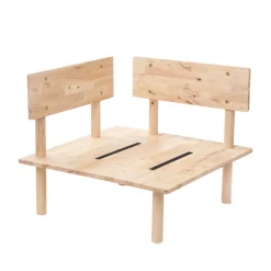 HOMLA Sofa Seri Modulowa Bezowa 74X86X86 Cm