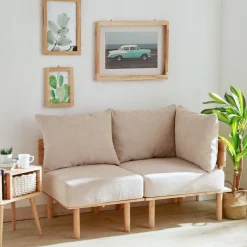 HOMLA Sofa Seri Modulowa Bezowa 60X74X86 Cm