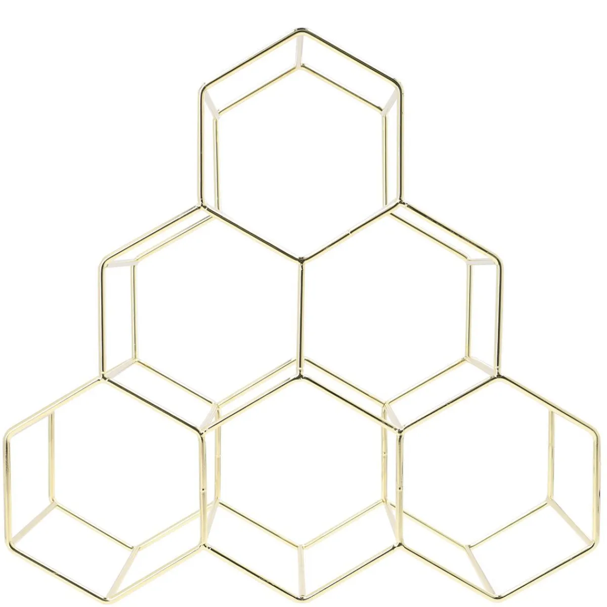 HOMLA Stojak Duncan Na Wino Metalowy 33X16X31 Cm