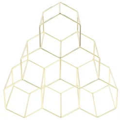 HOMLA Stojak Duncan Na Wino Metalowy 33X16X31 Cm