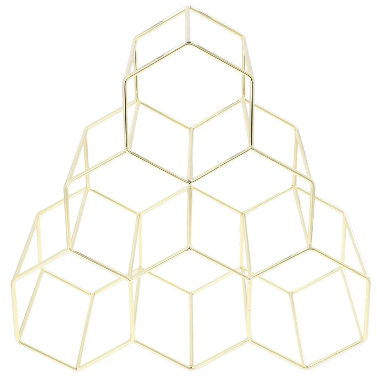 HOMLA Stojak Duncan Na Wino Metalowy 33X16X31 Cm