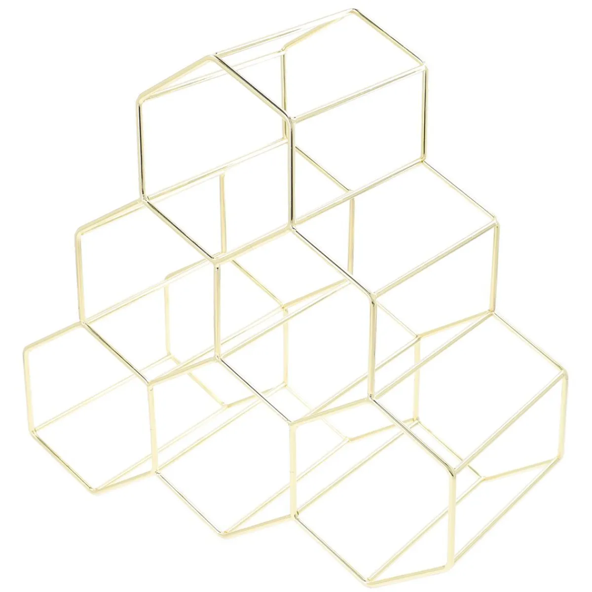 HOMLA Stojak Duncan Na Wino Metalowy 33X16X31 Cm