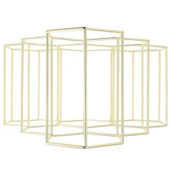 HOMLA Stojak Duncan Na Wino Metalowy 33X16X31 Cm