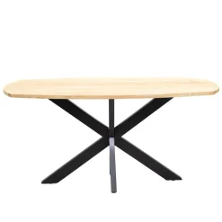 HOMLA Stol Glima Lite Drewno Akacji + Metal 160X80X76 Cm