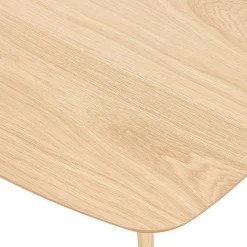 HOMLA Stol Goben W Okleinie Debowej 80X80X42 Cm