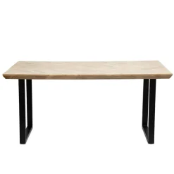 HOMLA Stol Mangata Lite Drewno Mango + Metal 140X70X76 Cm