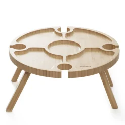 HOMLA Stolik Bambou Bambusowy 27,5X2Cm