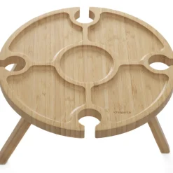 HOMLA Stolik Bambou Bambusowy 27,5X2Cm