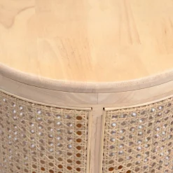 HOMLA Stolik Kawowy Kani Ratanowy 40X40X45 Cm