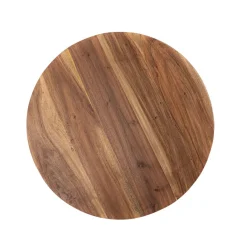 HOMLA Stolik Kawowy Ren Lite Drewno Akacji + Metal 50X50X35Cm