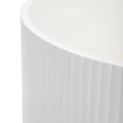 HOMLA Stolik Kawowy Tabi Matowy Bialy 40X36 Cm