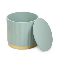 HOMLA Stolik Kawowy Tabi Matowy Pistacjowy 40X36 Cm