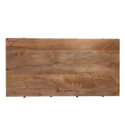 HOMLA Stolik Kawowy Tayo Lite Drewno Mango 117X65X35 Cm