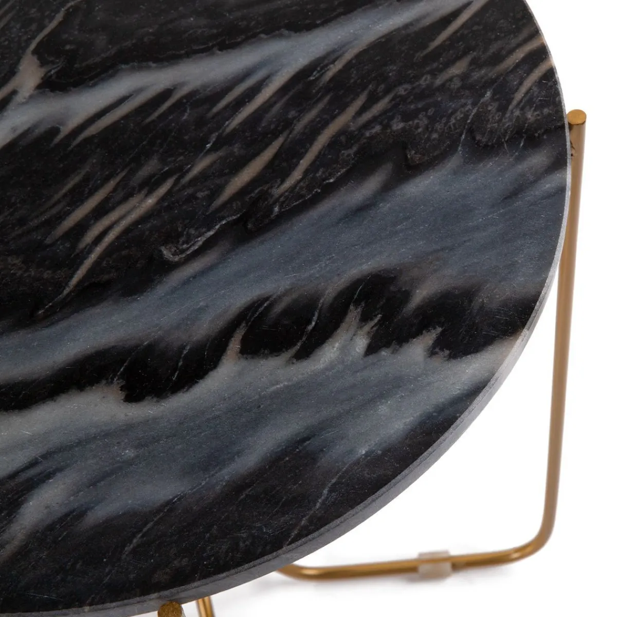 HOMLA Stolik Marble Z Naturalnego Marmuru 42X42X45 Cm