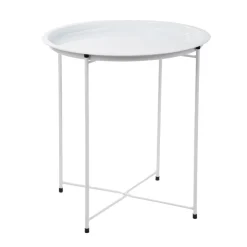 HOMLA Stolik Staldis Bialy 47X47X47 Cm