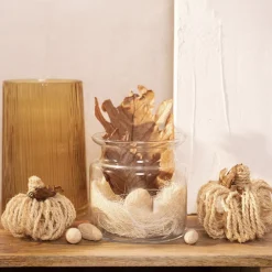 HOMLA Susz Dekoracyjny Roque Z Dyniami Z Wlokna Kokosowego 20X22 Cm