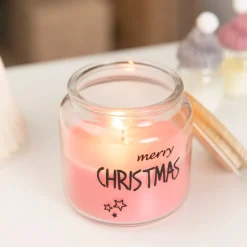 HOMLA Swieca Joa Zapachowa Rozowa 10 Cm