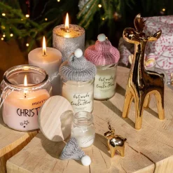 HOMLA Swieca Joa Zapachowa Rozowa 10 Cm