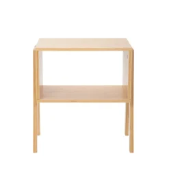 HOMLA Szafka Nocna Slumber Bambusowy Naturalny 42X29X42 Cm