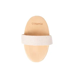 HOMLA Szczotka Revive Z Naturalnym Wlosiem Do Masazu Na Sucho I Mokro 12,5X7X4 Cm