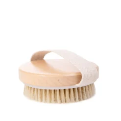 HOMLA Szczotka Serenity Z Naturalnym Wlosiem Do Masazu Na Sucho I Mokro 10X10X4 Cm