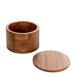 HOMLA Szkatulka Na Bizuterie Acacia Z Drewna Akacjowego 13X13X9 Cm