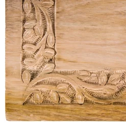 HOMLA Szkatulka Na Bizuterie Sombre Drewniana Zlobiona 22X14X8 Cm