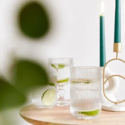 HOMLA Szklanka Alesa Wysoka Transparentna 0,4 L