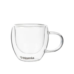 HOMLA Szklanka Cembra Do Espresso, 2 Szt. 0,08 L