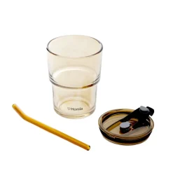 HOMLA Szklanka Embo Colour Bursztynowa 0,35 L
