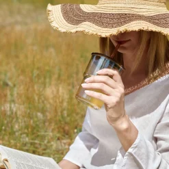 HOMLA Szklanka Embo Colour Bursztynowa 0,35 L