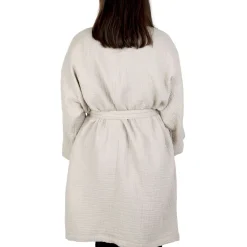 HOMLA Szlafrok Elin Muslinowy Bezowy S/M
