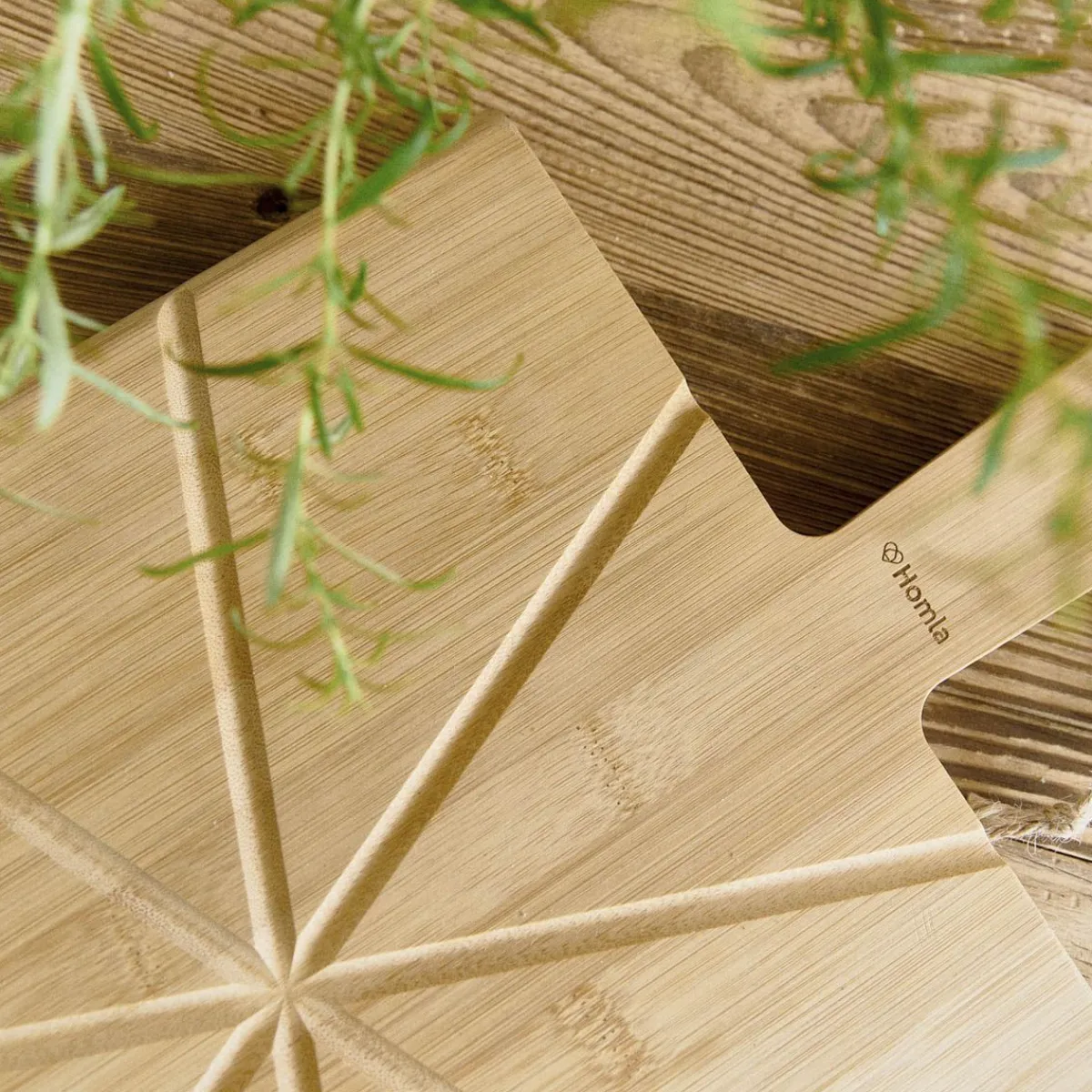 HOMLA Taca Bambou Do Pizzy 39,5X43 Cm