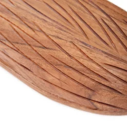 HOMLA Taca Dekoracyjna Acacia Z Drewna Akacjowego 38X14X1,5