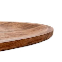 HOMLA Taca Dekoracyjna Acacia Z Drewna Akacjowego 25X18X2 Cm