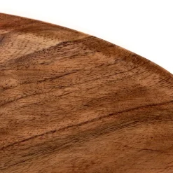 HOMLA Taca Dekoracyjna Acacia Z Drewna Akacjowego 25X18X2 Cm