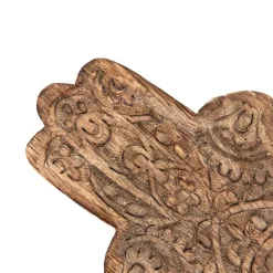 HOMLA Taca Dekoracyjna Hamsa Z Drewna Mango 15X10X2 Cm