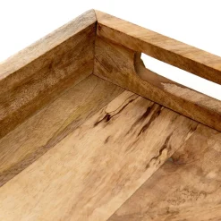 HOMLA Taca Dekoracyjna Hamsa Z Drewna Mango 30X20X6 Cm