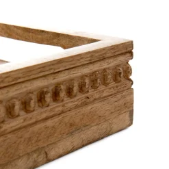 HOMLA Taca Dekoracyjna Hamsa Z Drewna Mango 30X20X6 Cm