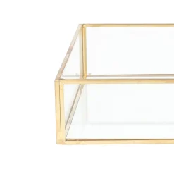 HOMLA Taca Grazia Ozdobna Zlota 18X18X4 Cm