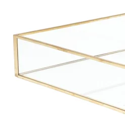 HOMLA Taca Grazia Ozdobna Zlota 18X18X4 Cm