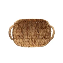 HOMLA Taca Hyacinth Z Hiacyntu Wodnego Owalna 27X20X7 Cm