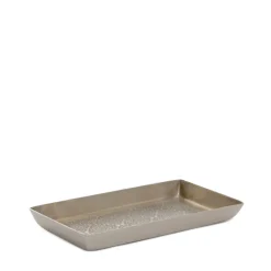 HOMLA Tacka Araria Zlota Z Ozdobnymi Wytloczeniami 23X12X3 Cm